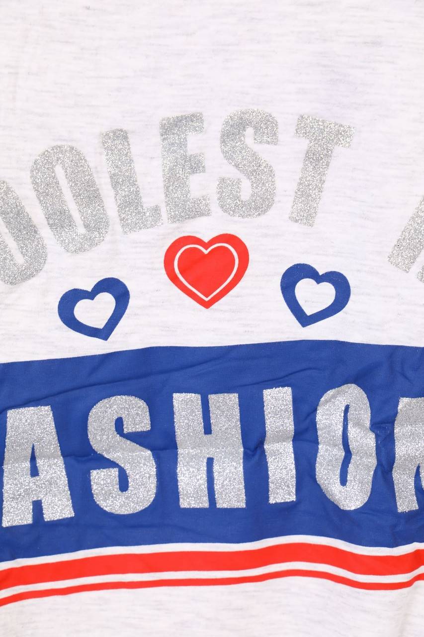 Carou C&A Knoten-Top Mit Statement-Print