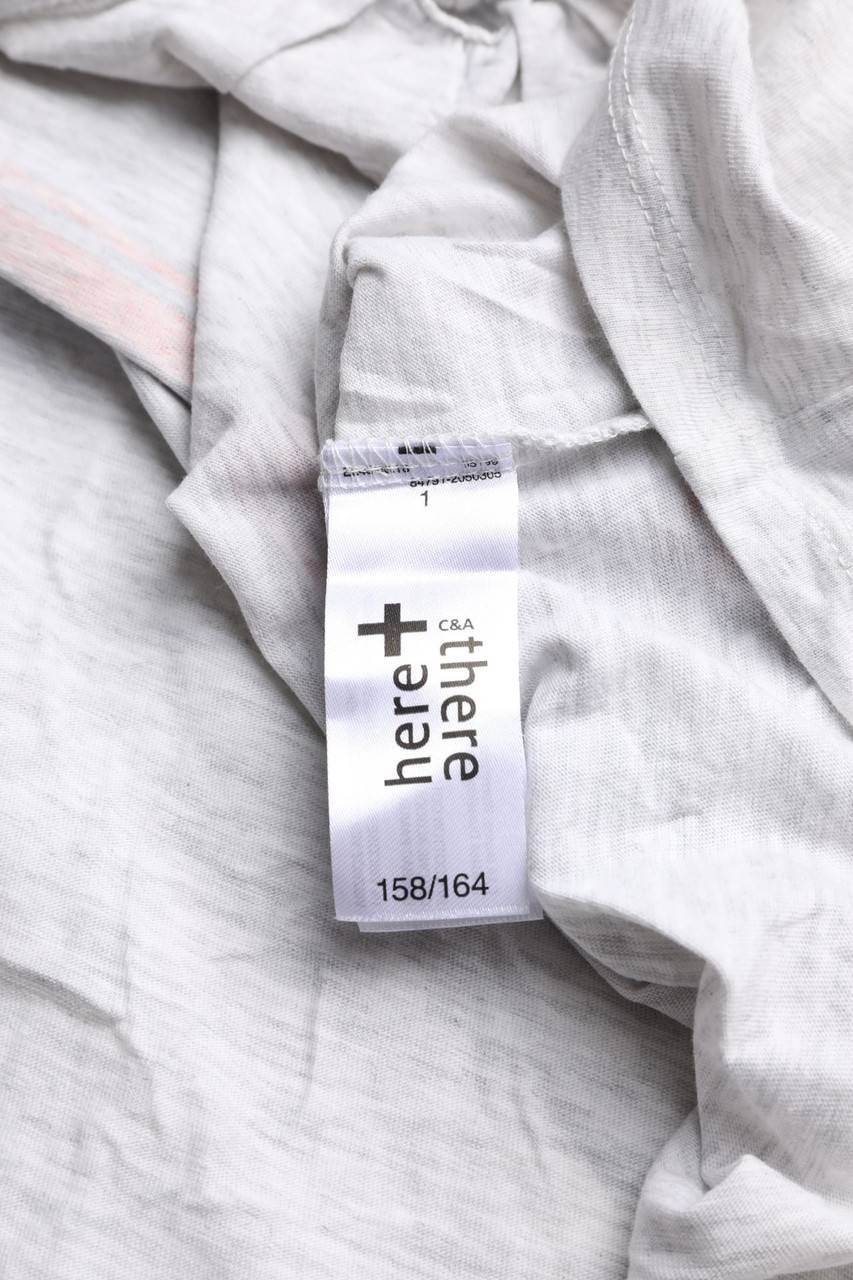 Carou C&A Knoten-Top Mit Statement-Print