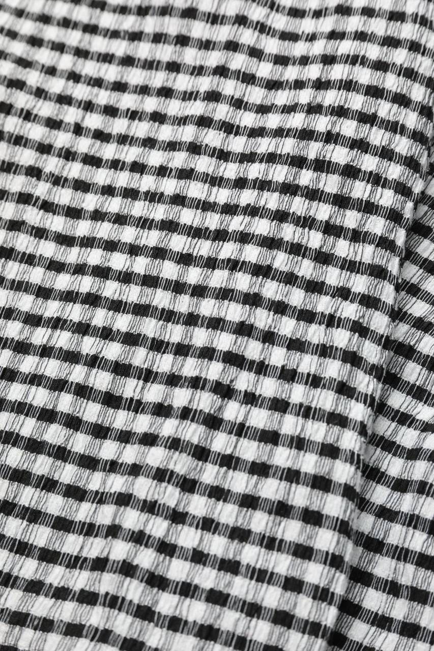 Carou C&A Kurzarm-Bluse Mit Karo-Muster