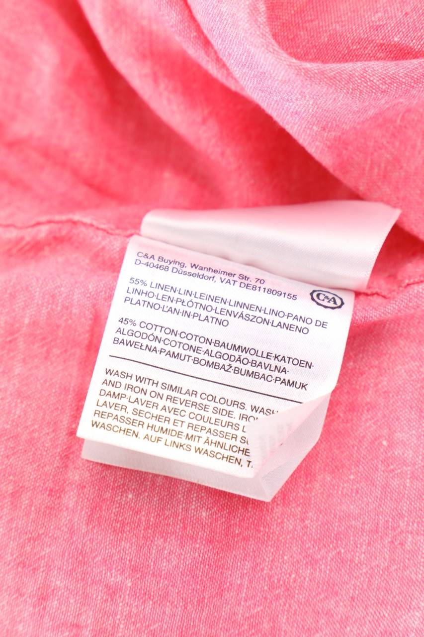 Carou C&A Kurzarm-Hemd Mit Button-down-Kragen