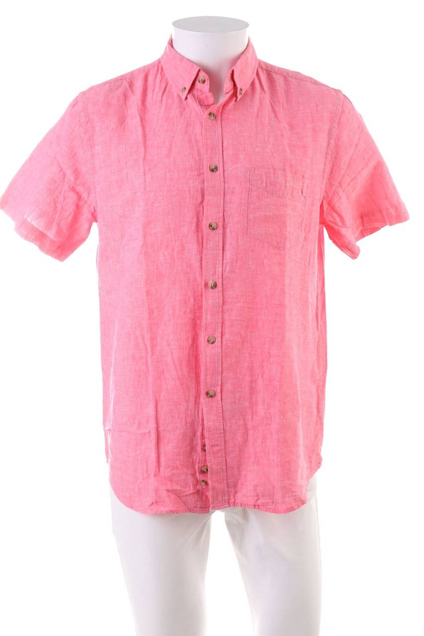 Carou C&A Kurzarm-Hemd mit Button-down-Kragen