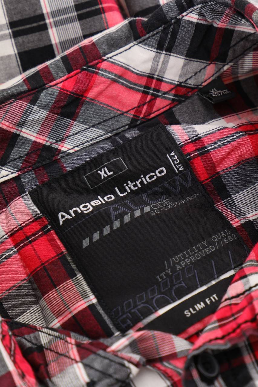 Carou C&A Kurzarm-Hemd Mit Karo-Muster