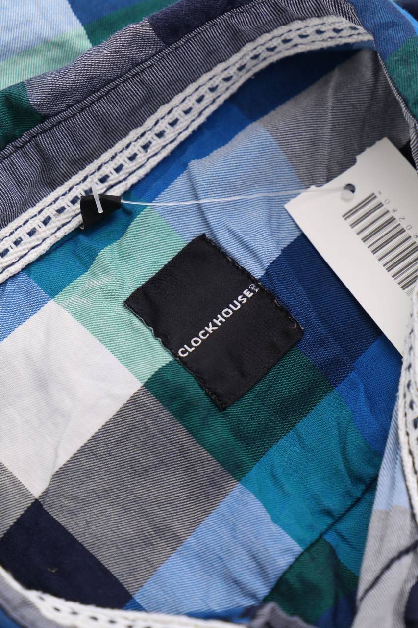 Carou C&A Kurzarm-Hemd Mit Karo-Muster