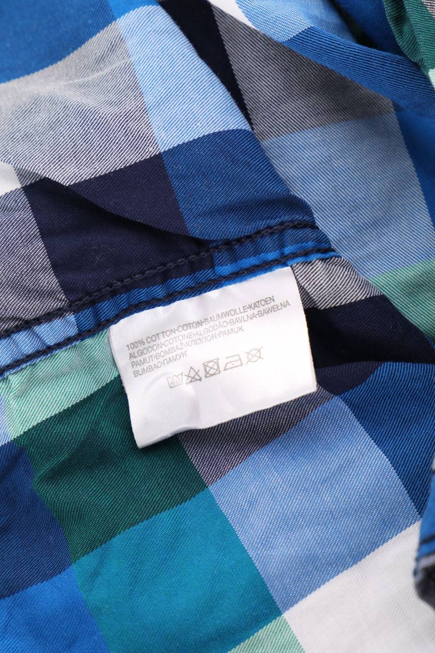 Carou C&A Kurzarm-Hemd Mit Karo-Muster