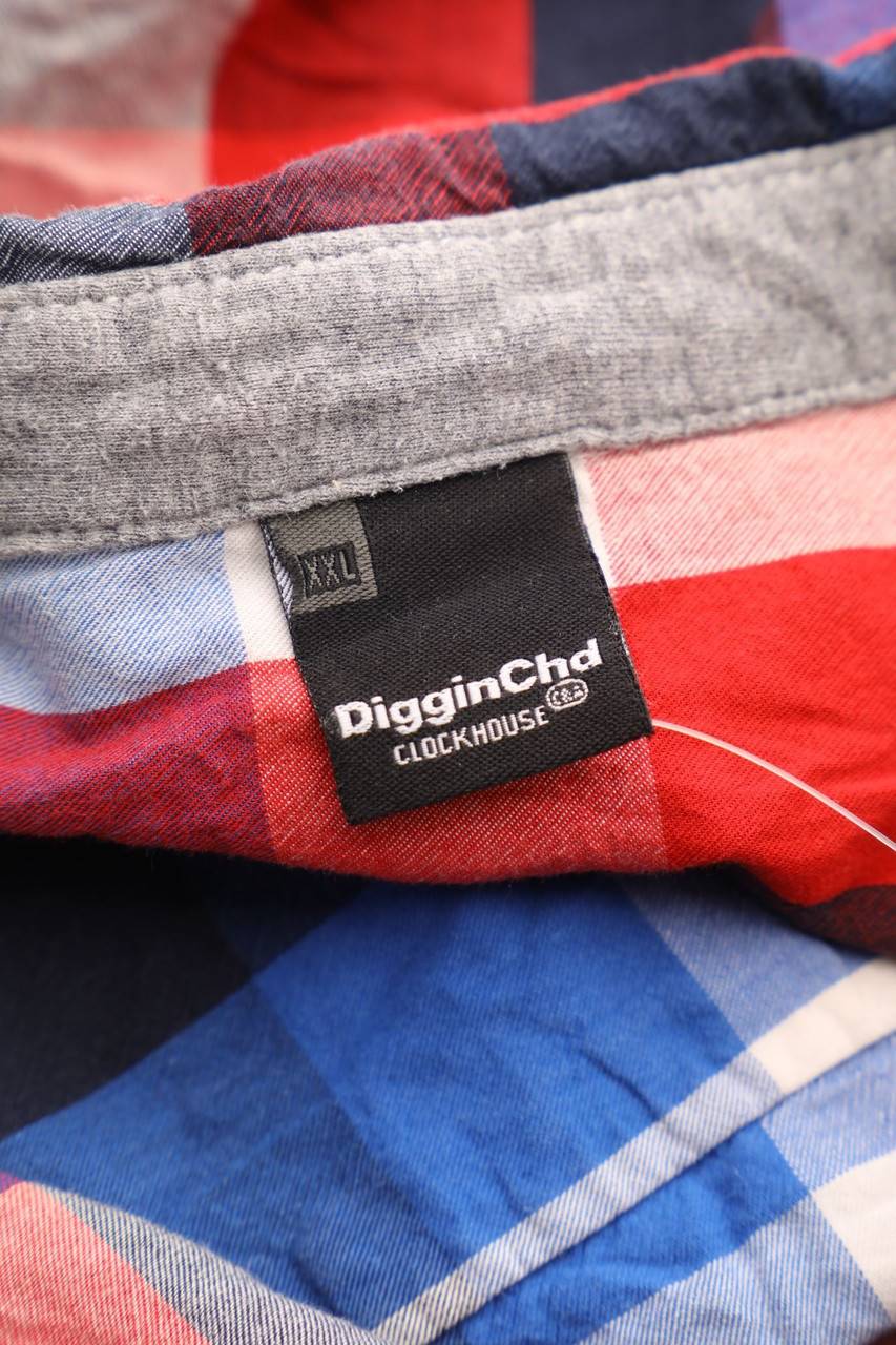 Carou C&A Kurzarm-Hemd Mit Karo-Muster