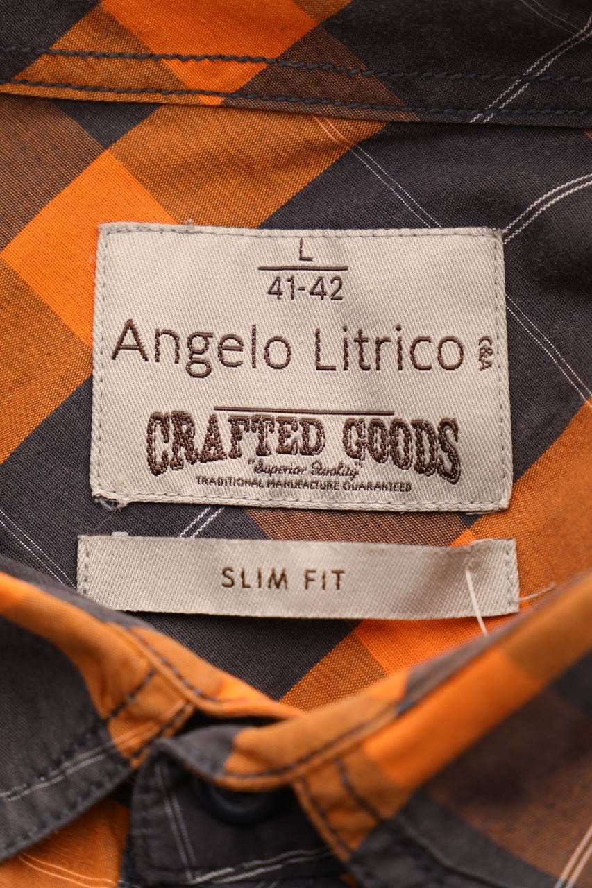 Carou C&A Kurzarm-Hemd Mit Karo-Muster