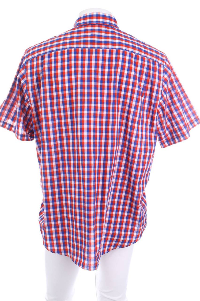 Carou C&A Kurzarm-Hemd Mit Karo-Muster