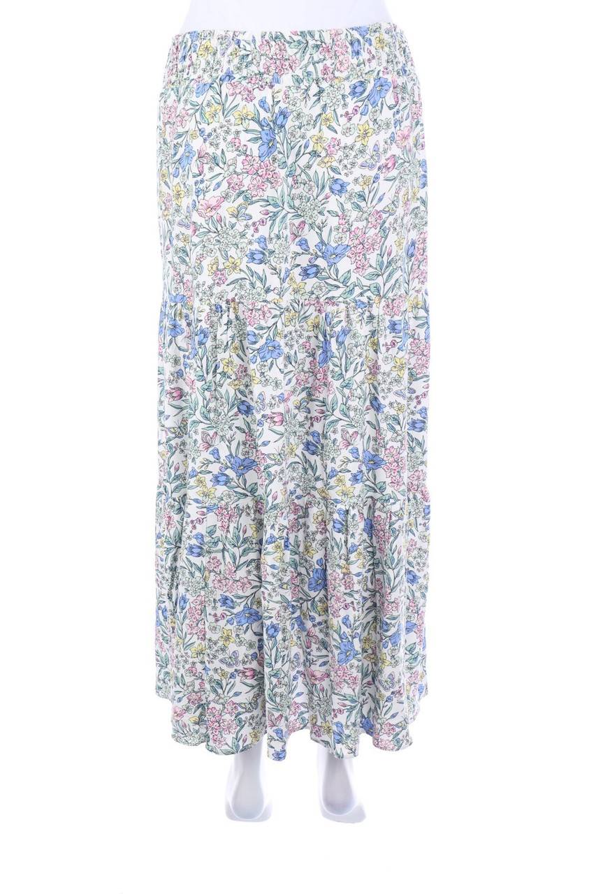 Carou C&A Maxi-Rock Mit Blumen-Print