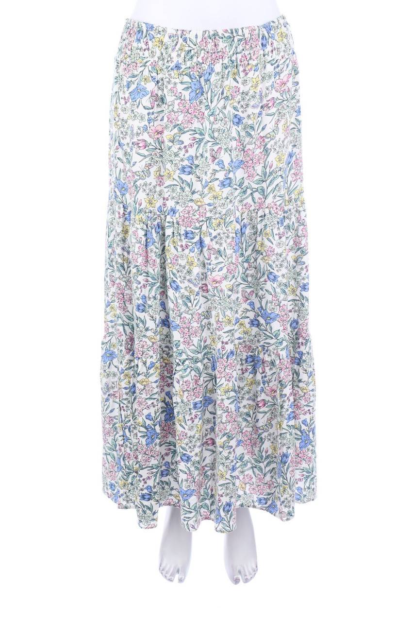 Carou C&A Maxi-Rock mit Blumen-Print