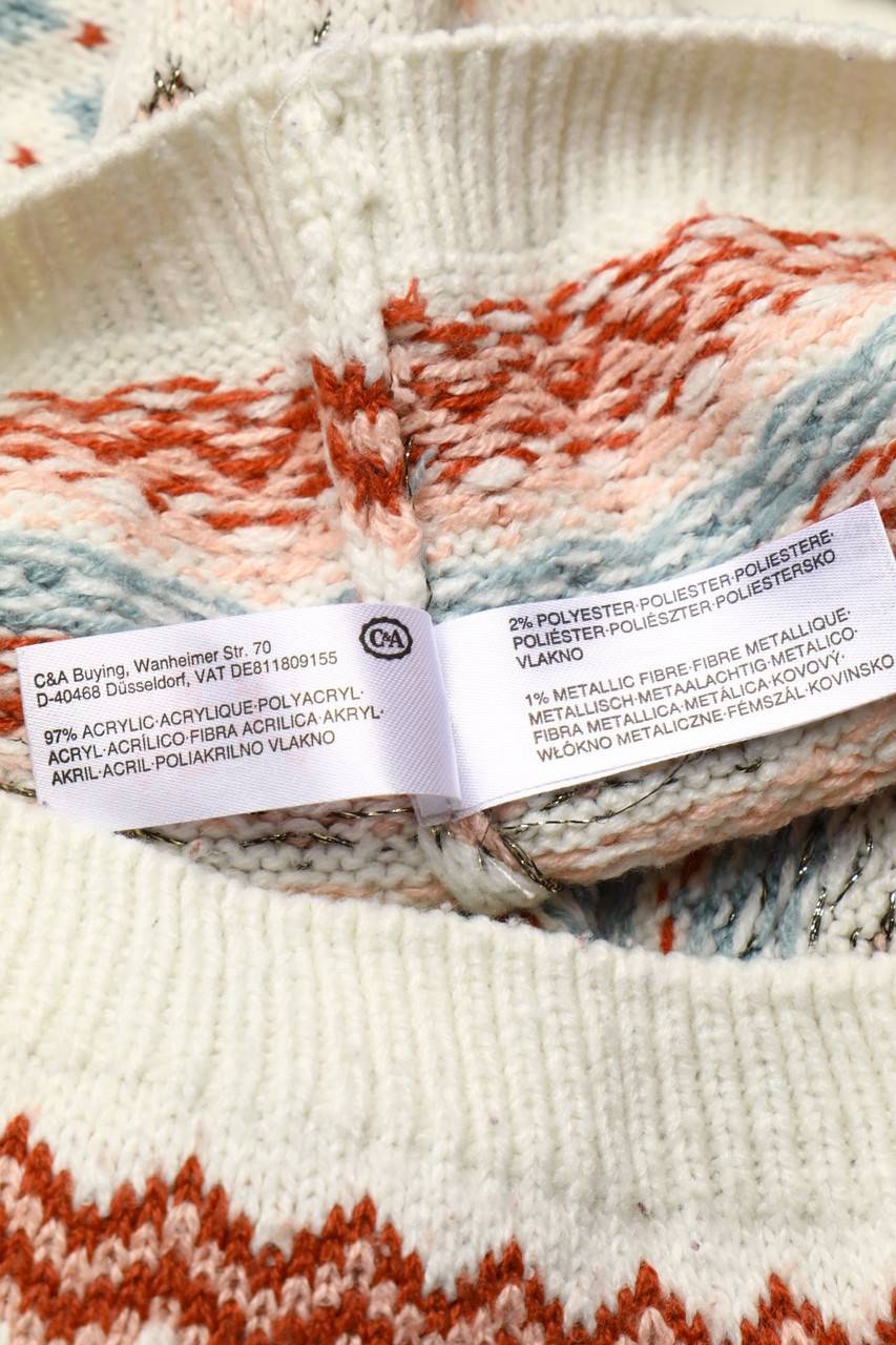 Carou C&A Norweger-Pullover Mit Glitzer