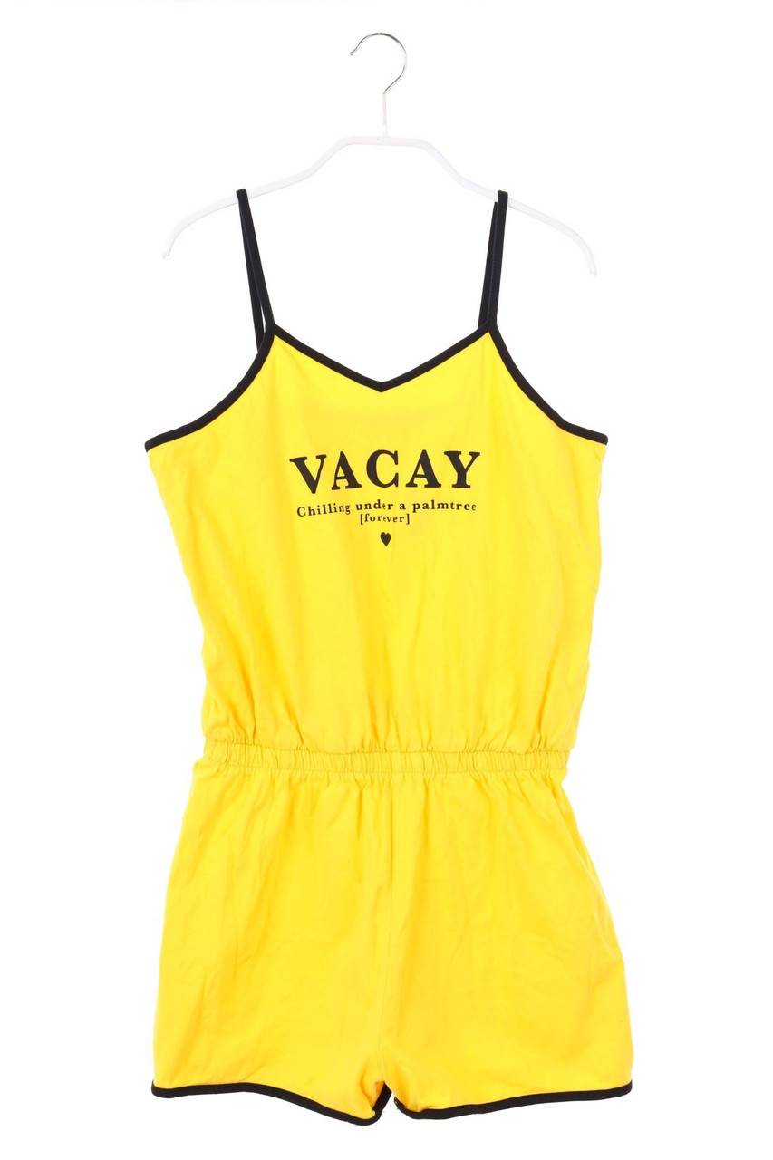 Carou C&A Playsuit mit Statement-Print