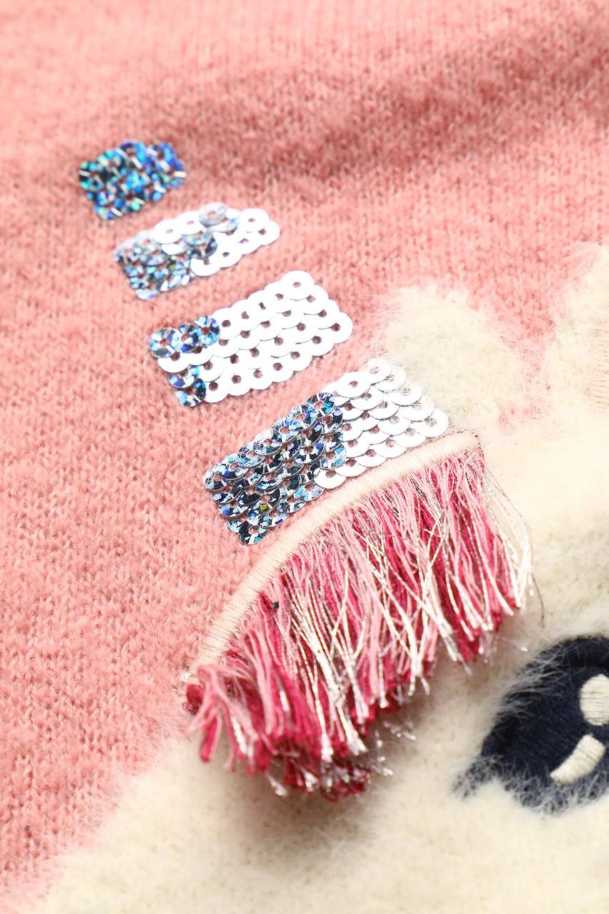 Carou C&A Pullover Mit Pailletten