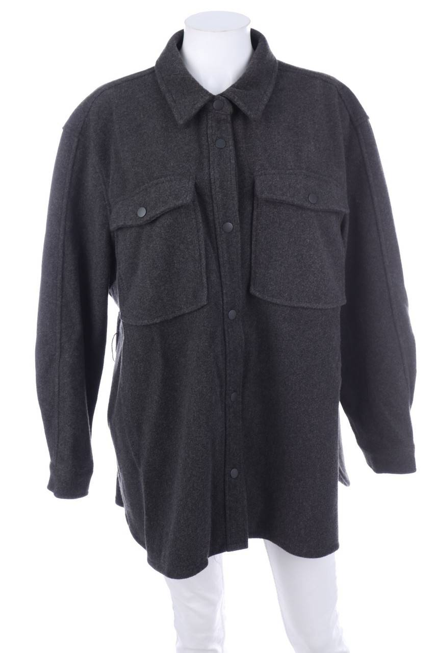 Carou C&A Shacket-Jacke mit aufgesetzten Taschen