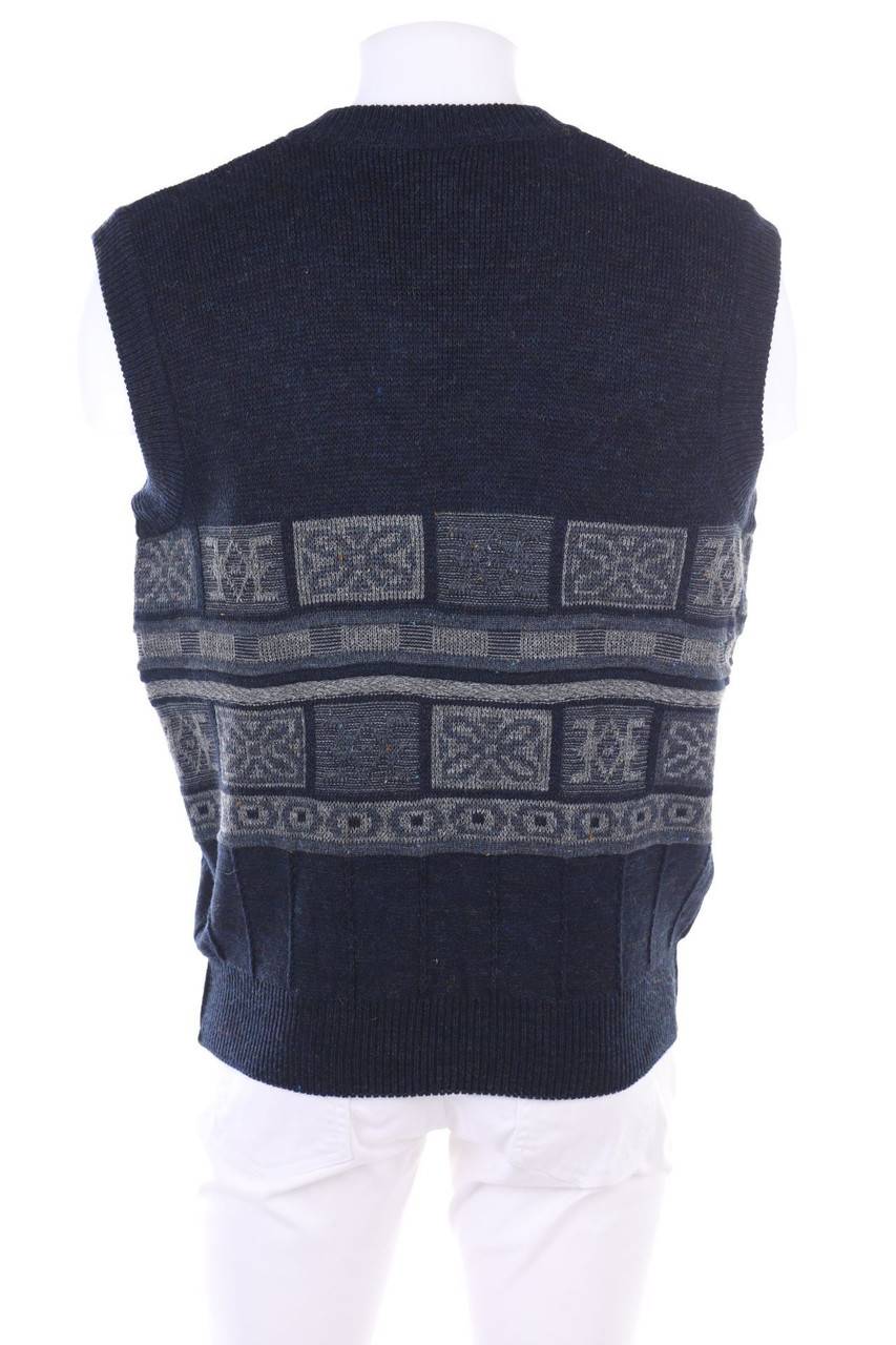 Carou C&A Vintage-Pullunder Mit Muster