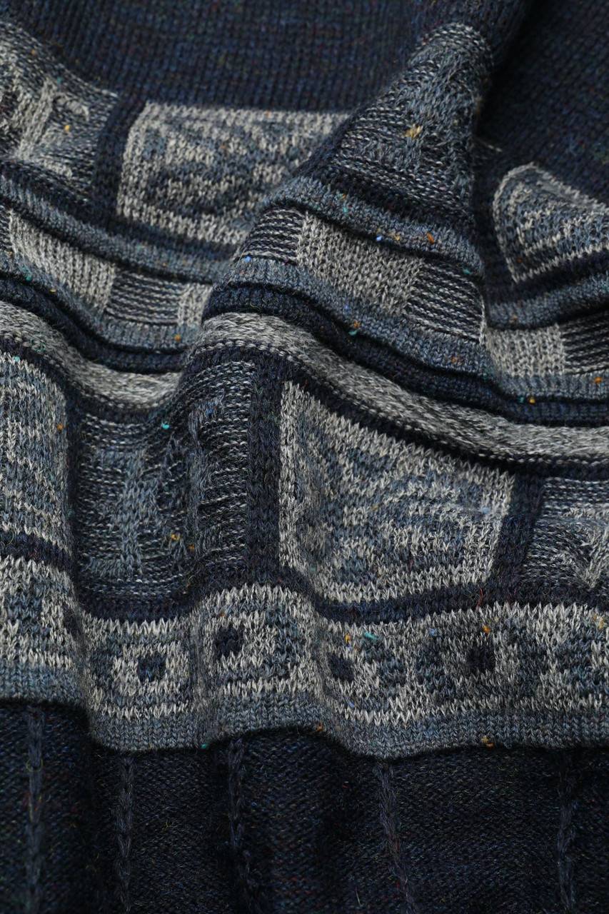 Carou C&A Vintage-Pullunder Mit Muster