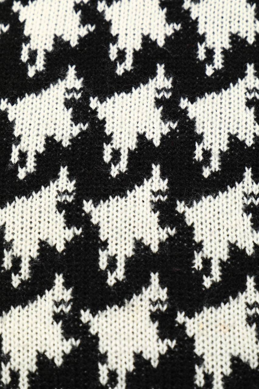 Carou C&A Vintage-Strick-Pullover Mit Muster