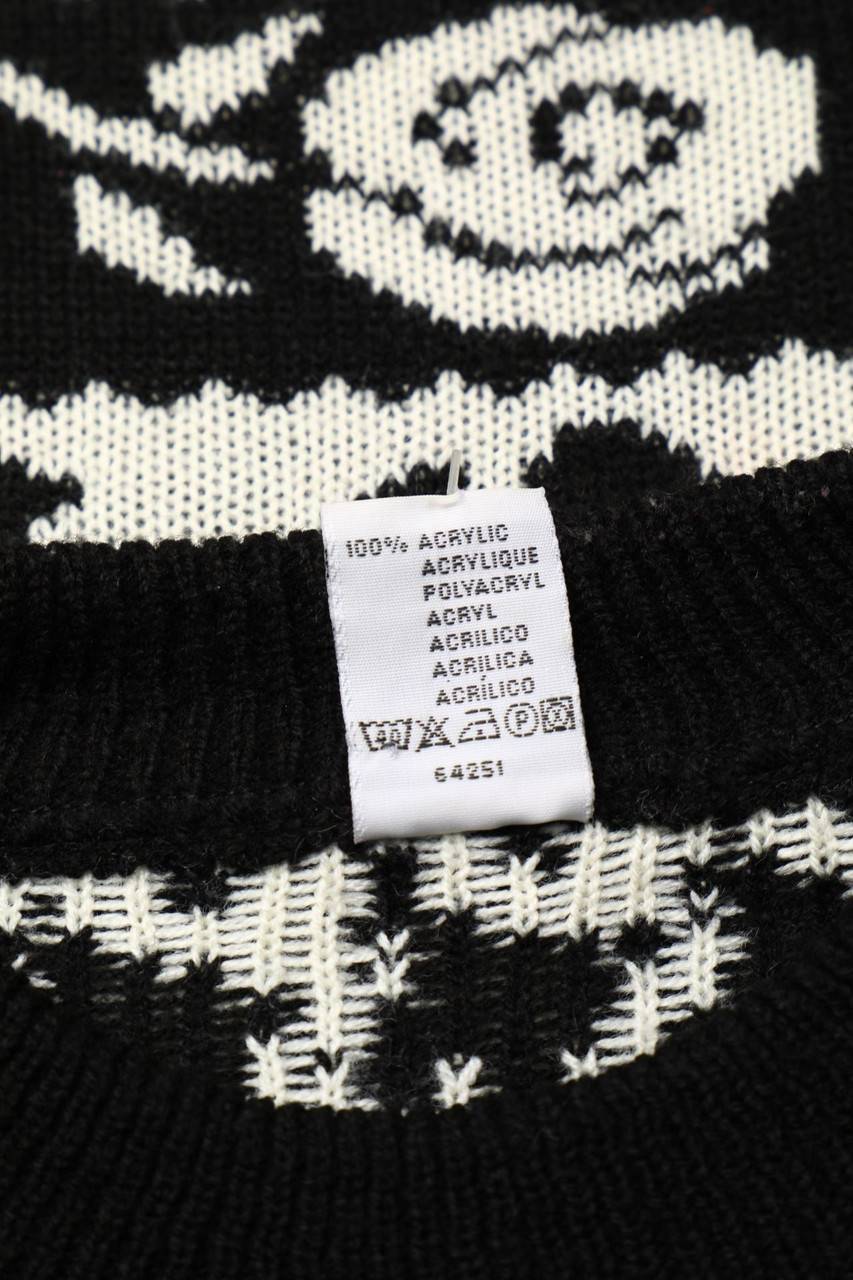 Carou C&A Vintage-Strick-Pullover Mit Muster