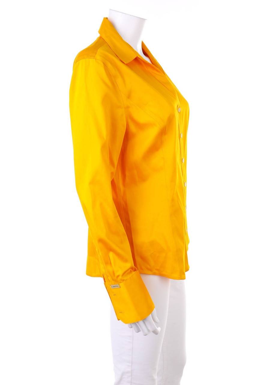 Carou Calvin Klein Bluse Aus Baumwoll-Mix