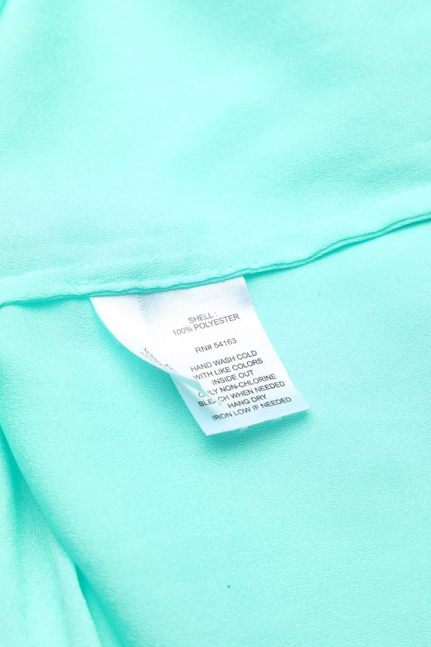 Carou Calvin Klein Bluse Mit Krempel-Ärmeln