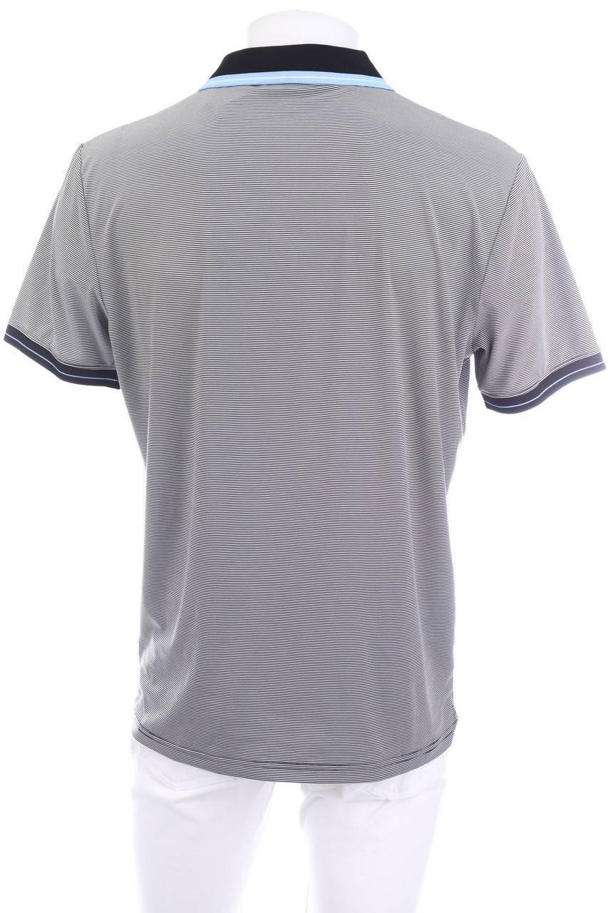 Carou Calvin Klein Golf Poloshirt Mit Streifen