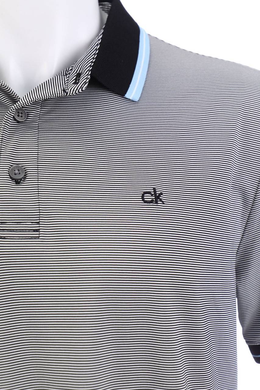 Carou Calvin Klein Golf Poloshirt Mit Streifen