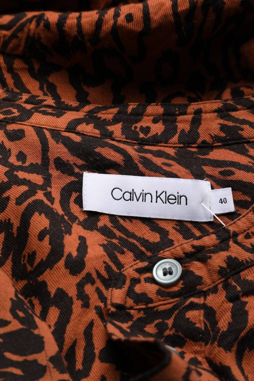 Carou Calvin Klein Kleid Mit Leo-Print