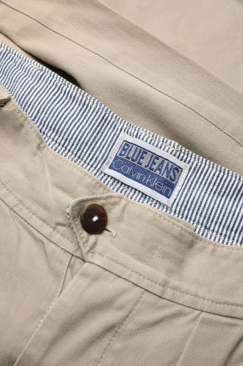 Carou Calvin Klein Vintage-Bundfaltenhose