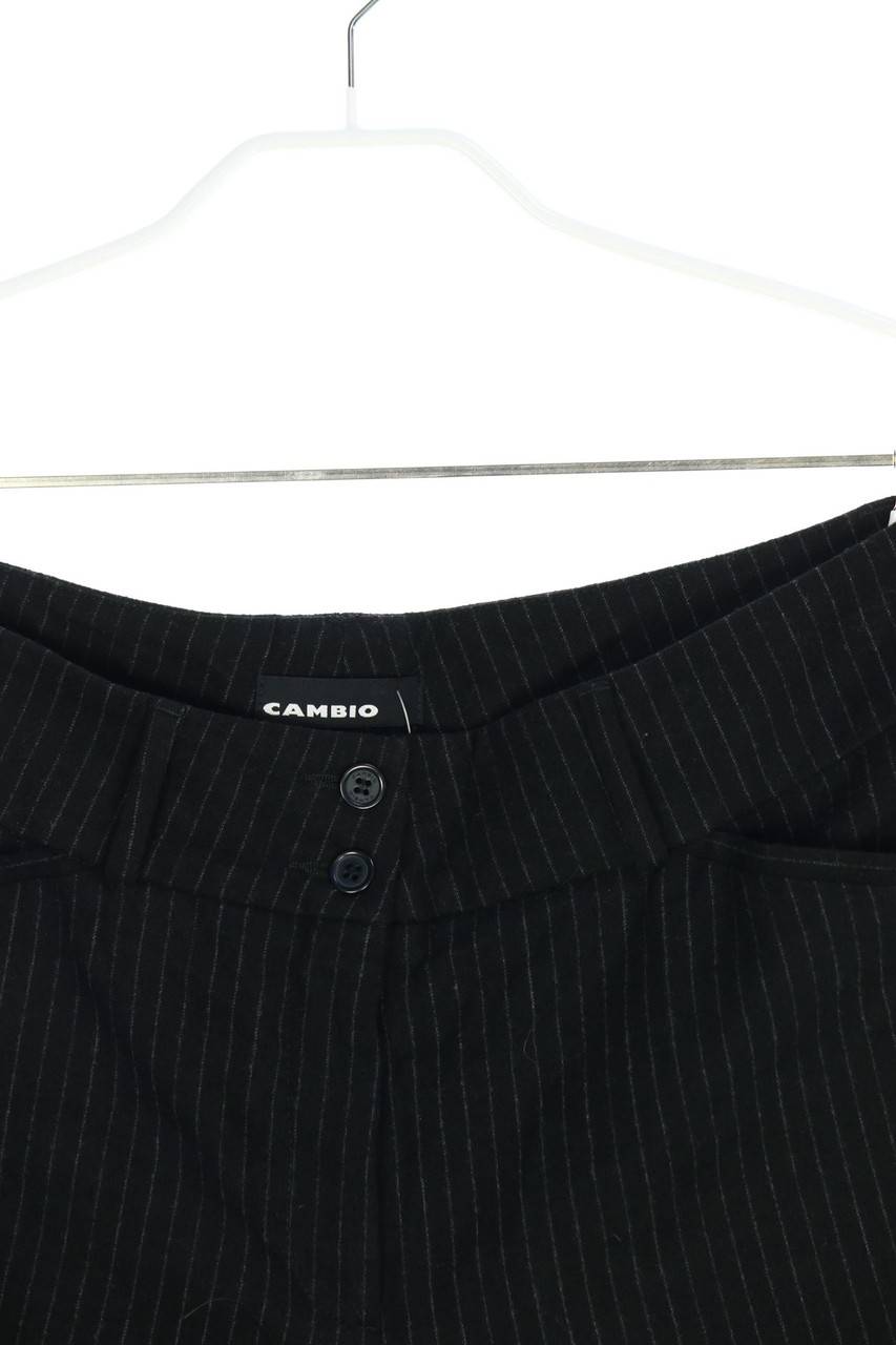 Carou CAMBIO Cropped-Hose Mit Nadelstreifen