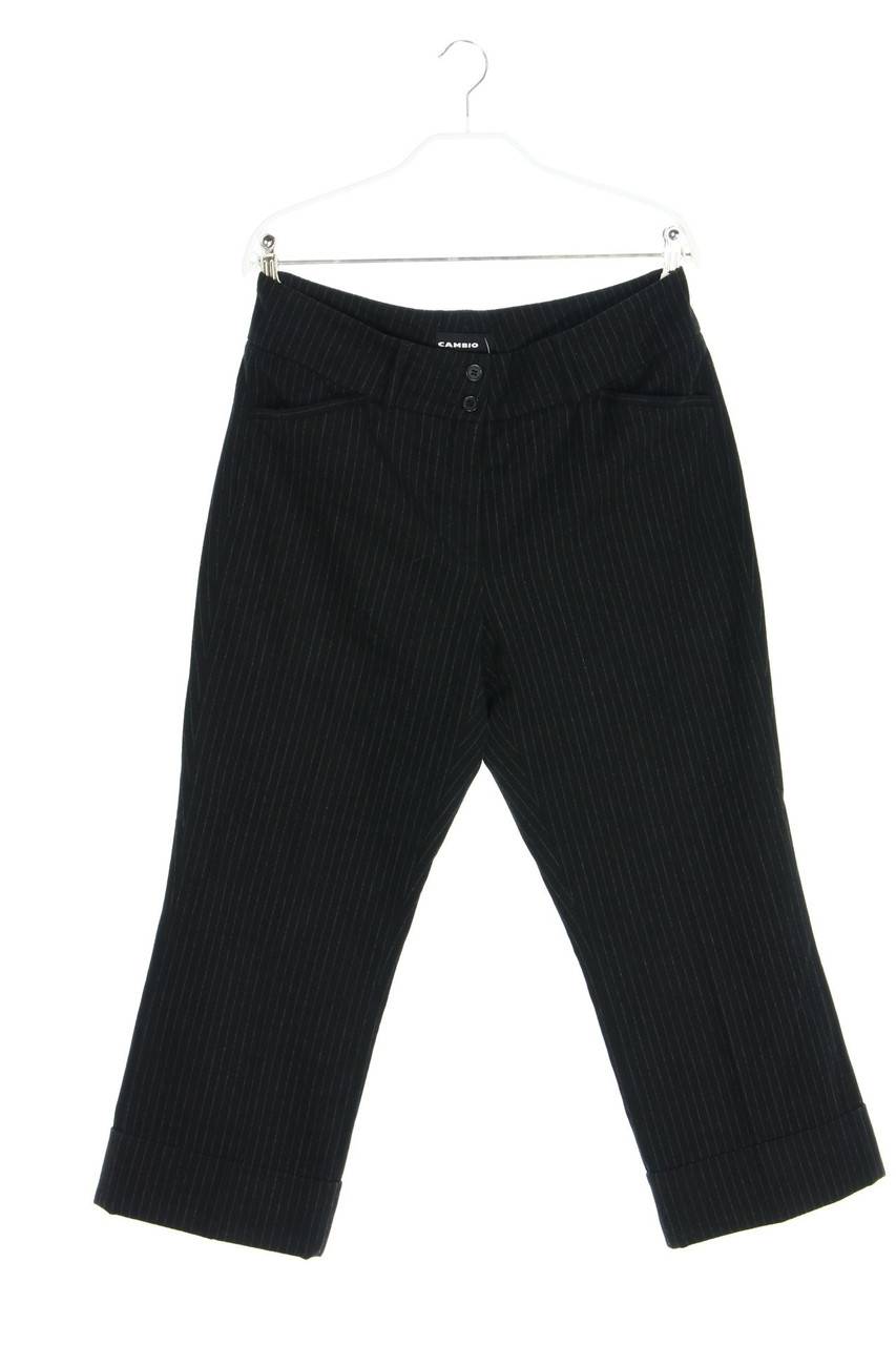 Carou CAMBIO Cropped-Hose mit Nadelstreifen