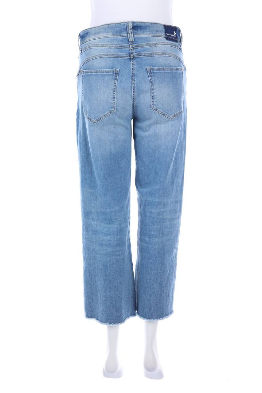 Carou CAMBIO Distressed Cropped Jeans