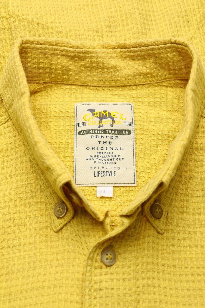 Carou CAMEL COLLECTION Vintage-Kurzarm-Hemd