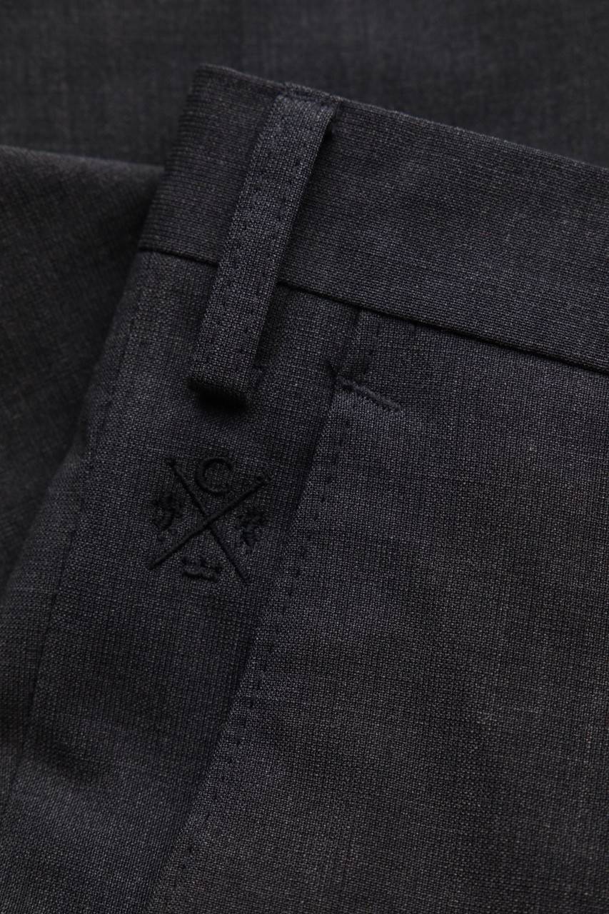 Carou Camp David Business-Hose Aus Schurwoll-Mix