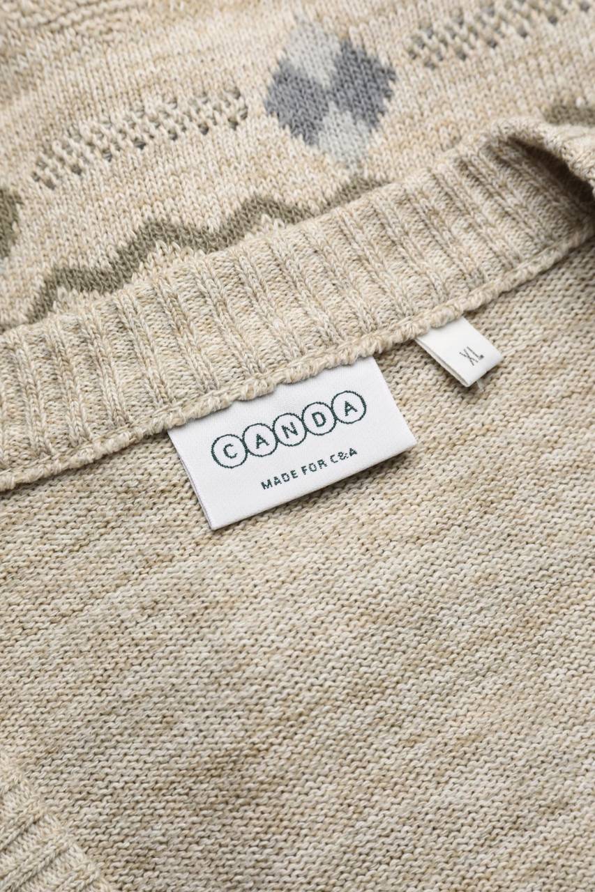 Carou CANDA By C&A Vintage-Cardigan Mit Muster