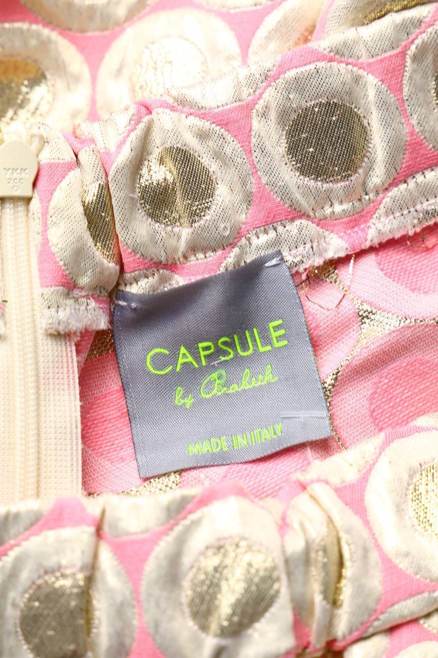 Carou Capsule Shorts Mit Metallic-Effekt