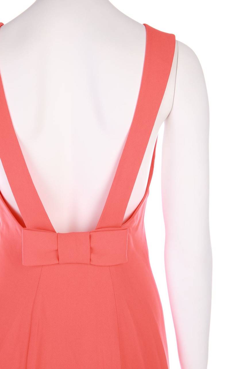 Carou CAPUCCI Maxi-Abendkleid Mit Rückenausschnitt