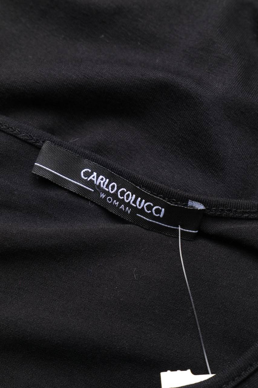 Carou CARLO COLUCCI Kurzarm-Shirt Mit Stickereien