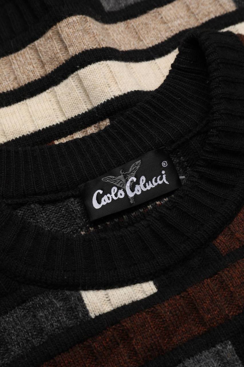 Carou CARLO COLUCCI Pullover Aus Schurwoll-Mix