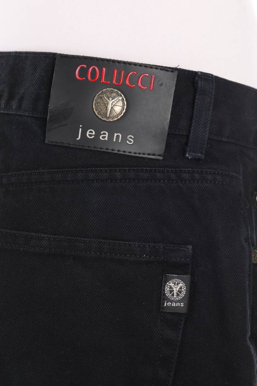 Carou CARLO COLUCCI Slim Jeans Mit Logo-Badge