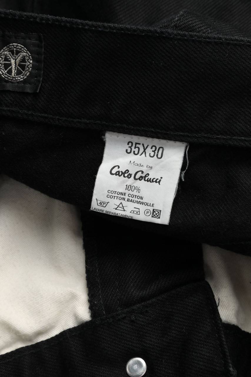 Carou CARLO COLUCCI Slim Jeans Mit Logo-Badge
