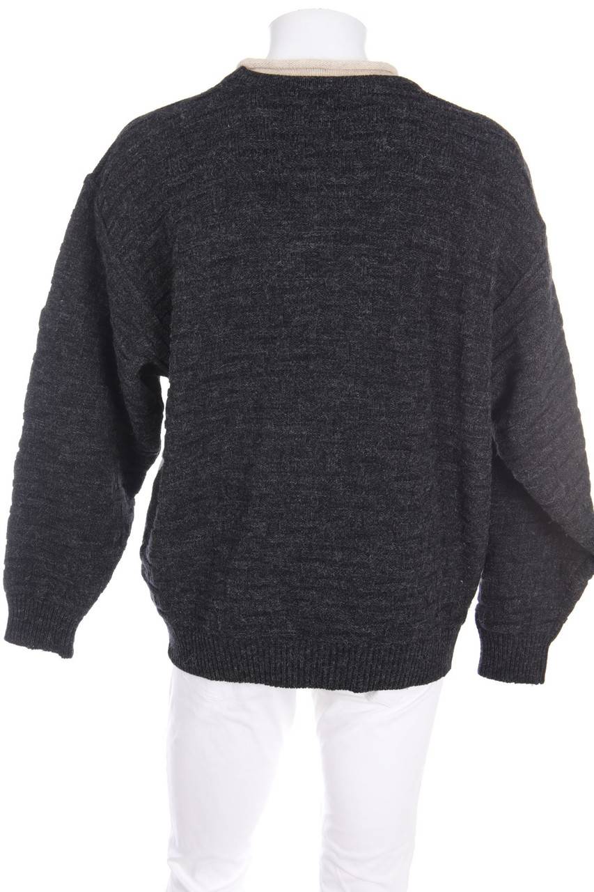 Carou CARLO COLUCCI Vintage-Rundhals-Pullover