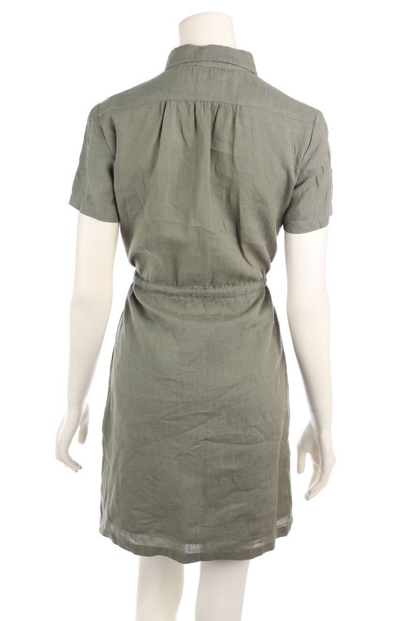 Carou CAROLL Safari-Kleid Aus Leinen