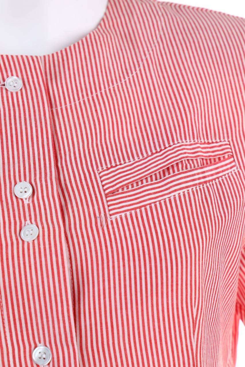 Carou CATHERINE Kurzarm-Bluse Mit Streifen