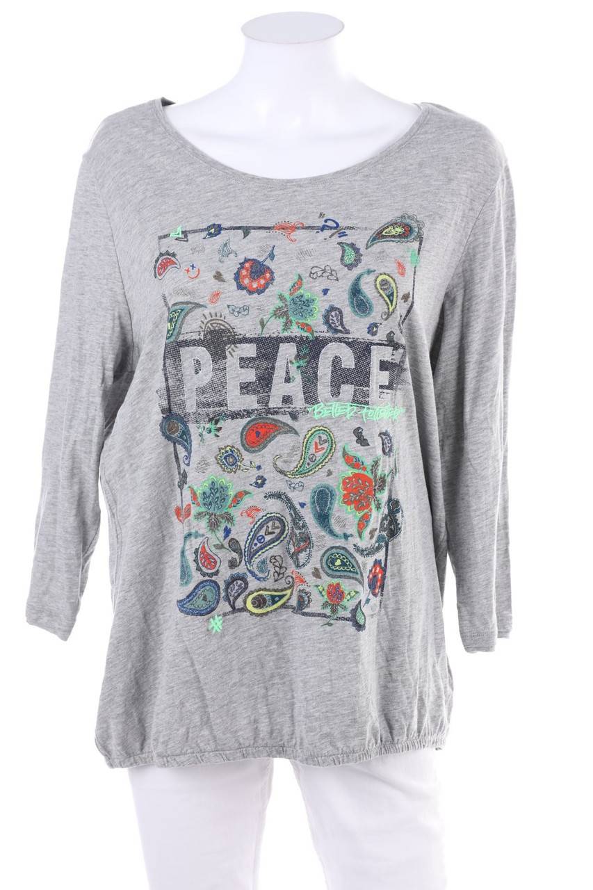 Carou CECIL 3/4-Arm-Shirt mit Print