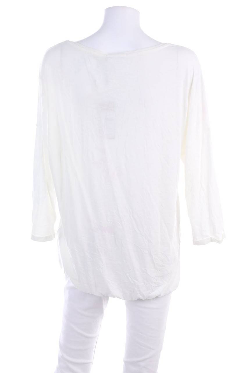 Carou CECIL 3/4-Arm-Shirt Mit Statement-Print