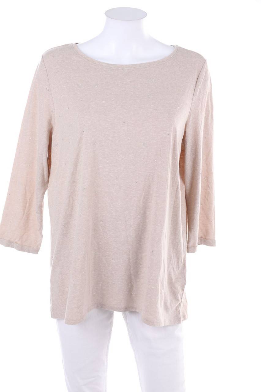 Carou CECIL 3/4-Arm-Shirt mit Strass-Steinen