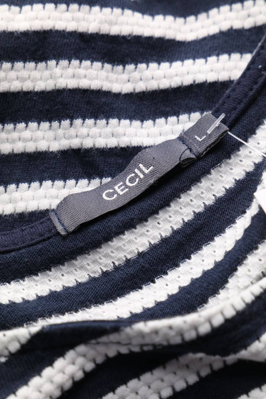 Carou CECIL 3/4-Arm-Shirt Mit Streifen
