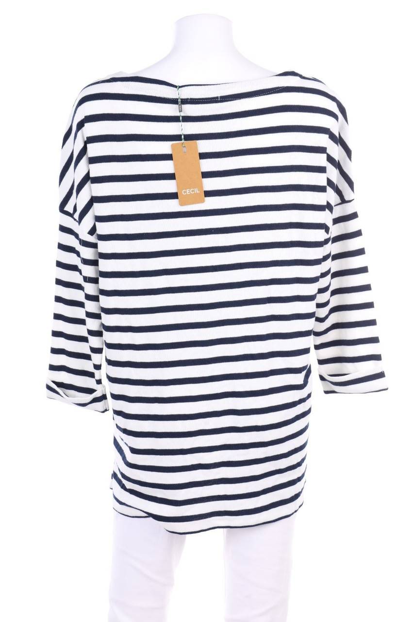Carou CECIL 3/4-Arm-Shirt Mit Streifen