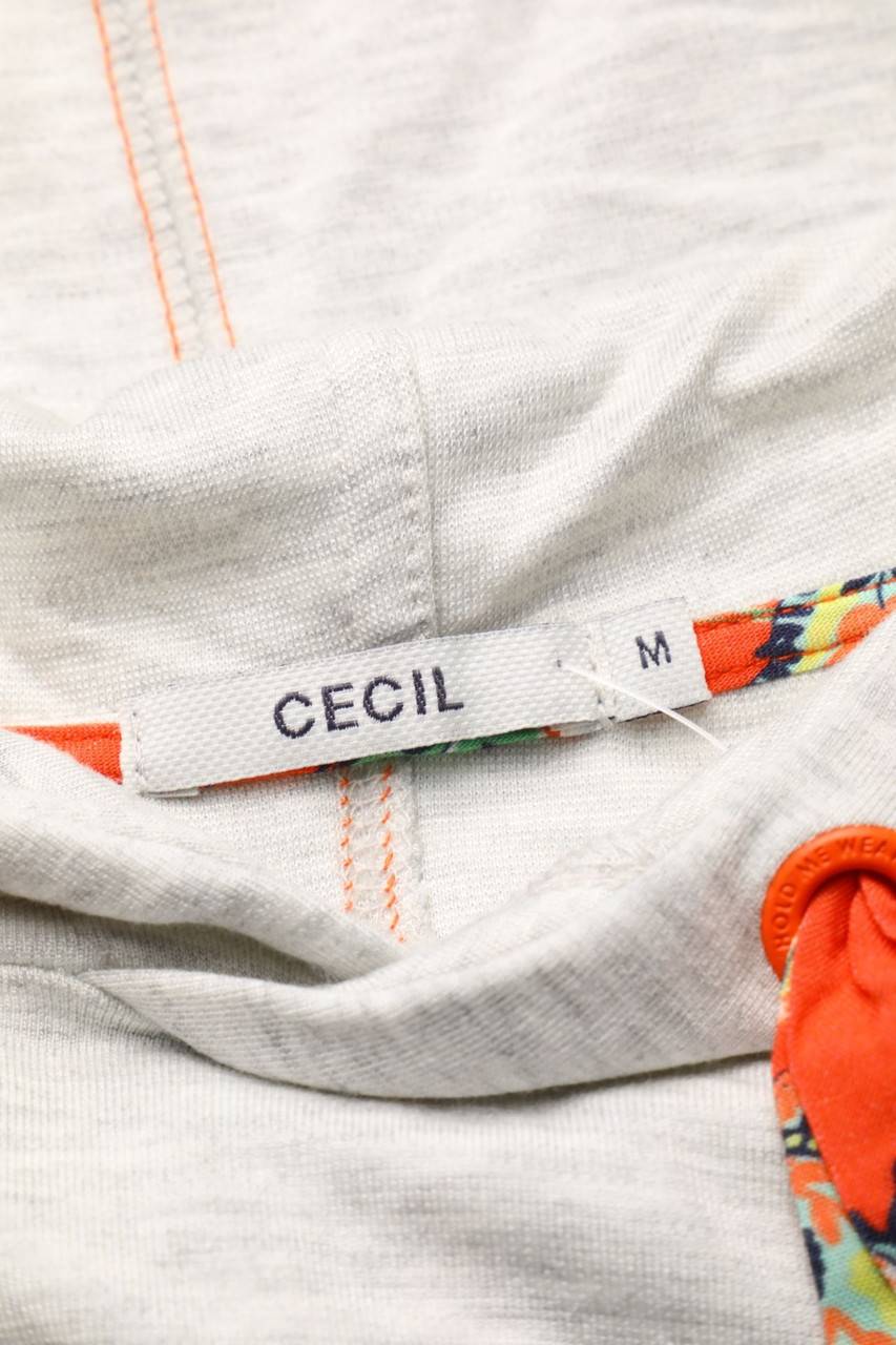 Carou CECIL Kapuzen-Shirt Mit Statement-Print
