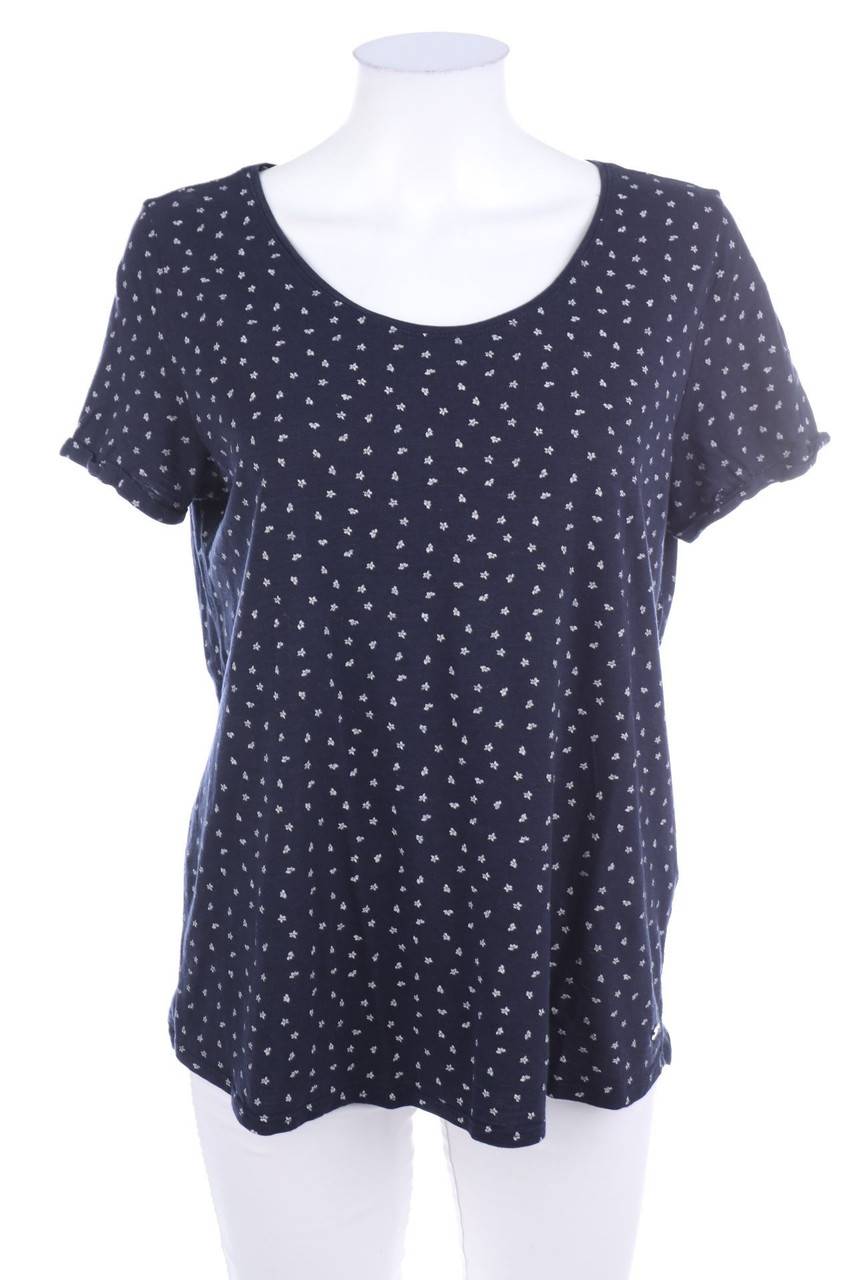 Carou CECIL Kurzarm-Shirt mit Blumen-Print