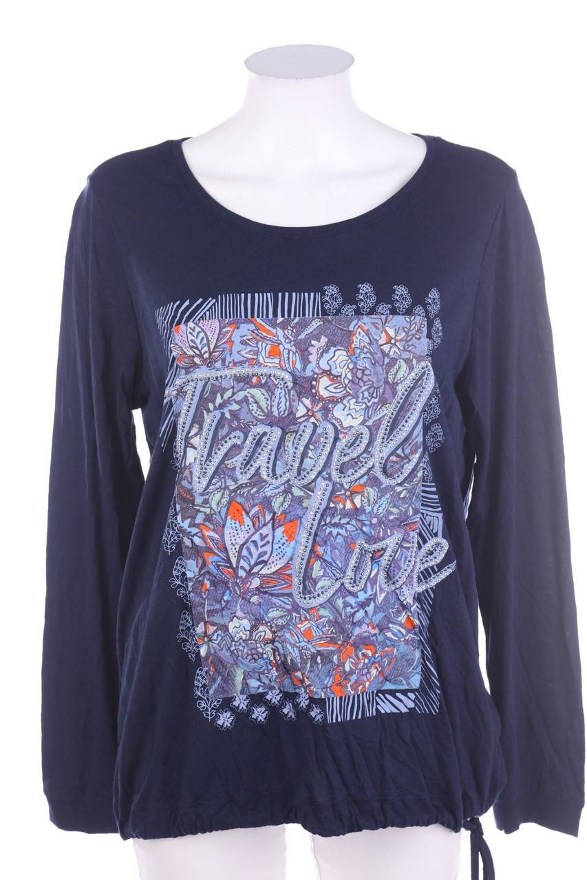 Carou CECIL Longsleeve-Shirt mit Blumen-Print